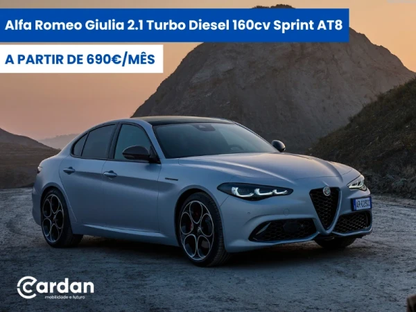 campanha empresas Alfa Romeo Giulia 2.1 Turbo Diesel 160cv Sprint AT8 cardan